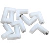 Mutai L Type PCB Mounting Feet 20PCS White L Type