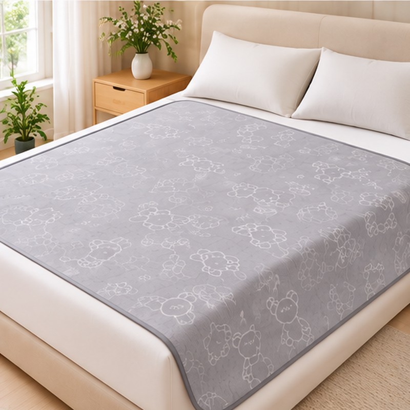 Waterproof Washable Bed Pad for Mattress Protection – Soft Flannel