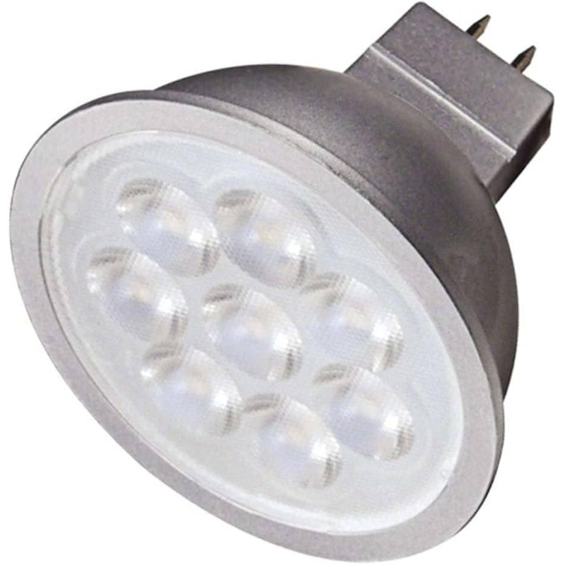 Satco S9495, 6.5MR16/LED/40'/27K/12V, (6 LED Light Bulbs)