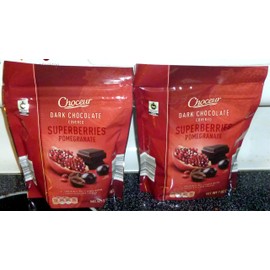 Choceur Dark Chocolate Covered Superberries - Pomegranate (2 Pack)