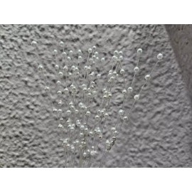 Pearl sticks 120 stems 15 packages  Pearl Stem Beads Bouquet Wedding