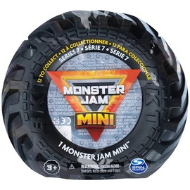 Monster Jam, Paquete de 12 camiones coleccionables mini misteriosos oficiales de Monster Jam, escala 1:87, gran regalo para fiestas de cumpleaños