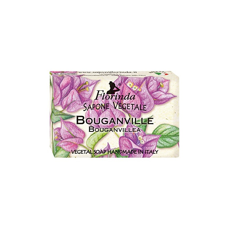 Florinda Flowers Bouganvillea Vegetal Soap Bar 50 G 1.76 Oz