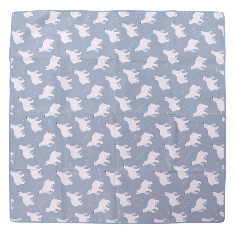 Waterproof Food Spill Mess Mat Portable Cute Cartoon Animal Pattern