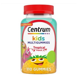 Kids Americano,Tropical Punch 110 Gomitas Vitaminas Para Niños
