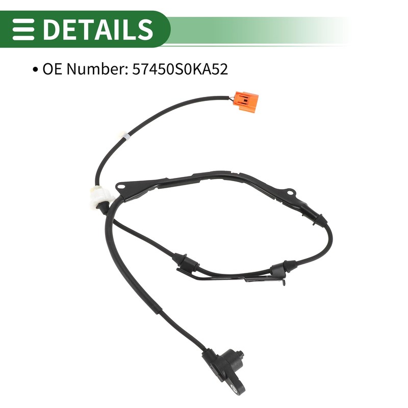 Motoforti ABS Wheel Speed Senor ABS Sensor Anti-lock Braking System