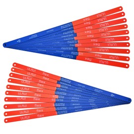 Hacksaw Blades 300mm for Metal Cutting – 10PCS High Carbon Steel, 18T & 24T, Durable Replacement Blades for Hacksaw Frame