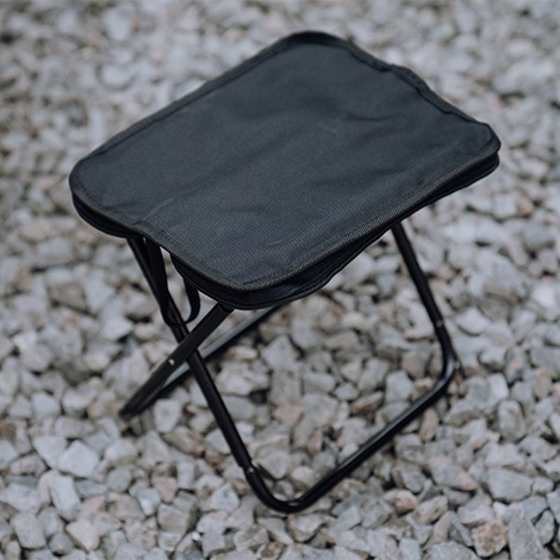 Portable Folding Camping Stool Zip Packed Stool Lightweight Collapsible Stool