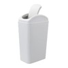 Buyitt Plastic Swing Bin Trash Bin, Waste Bin with Lid,