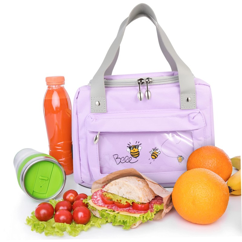 CIYODO Handheld Food Box Bag Picnic Box Pouch Reusable Lunch