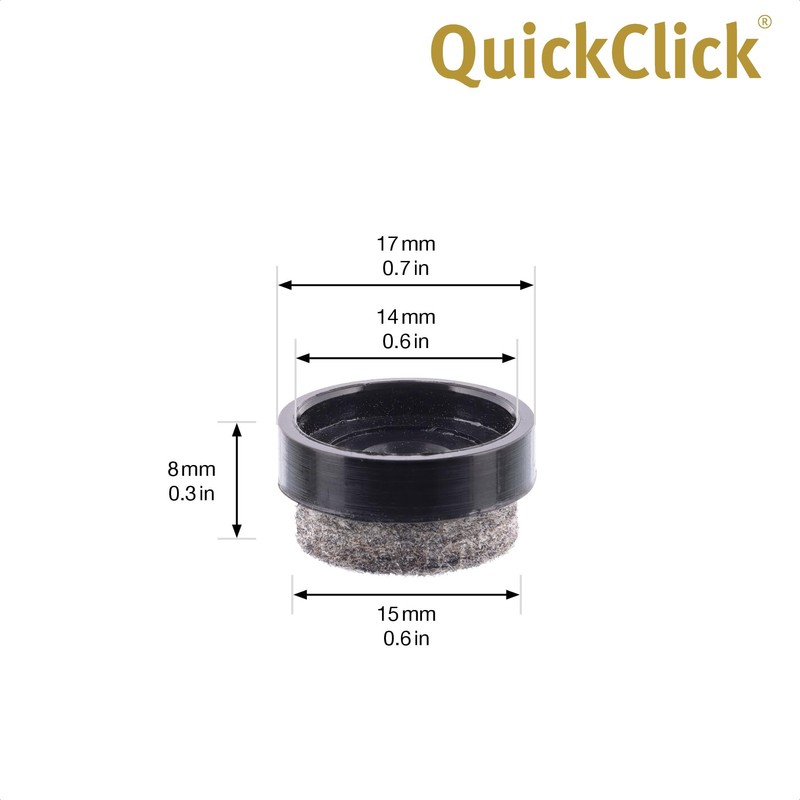 Wagner QuickClick Felt Glides Furniture Glides Chair Glides Replacement –