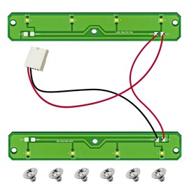 HPUY W11043011 W11042554 W11527432 W11387579 Refrigerator LED Light Replaces W10866538 WRX735SDHZ WRX735SDBM Q184G2 Q184G4 Compatible for Whirlpool Refrigerator LED Light, Fix Flicker, Dim, Not on