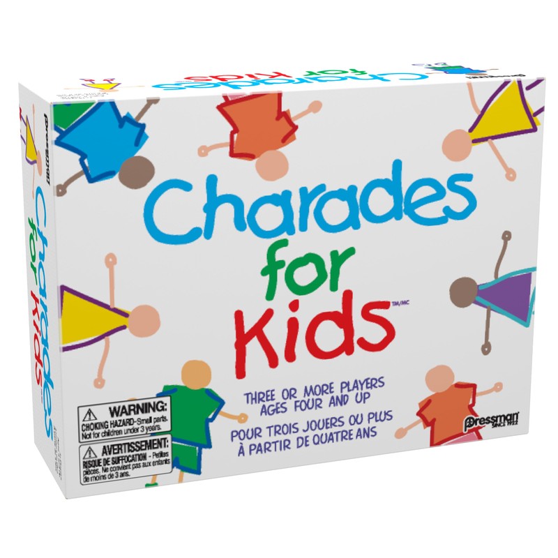 Pressman Charades for Kids - Bilingual