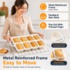 1 Pack Vinino Silicone Mini Loaf Pans Cake Bread Baking