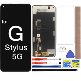 iFixmate LCD Screen Replacement Touch Digitizer Display Assembly for Motorola Moto G Stylus 5G XT2131 2021 XT2131DL XT2131-1 XT2131-3 XT2131-4 (Not for 4G Version), Black
