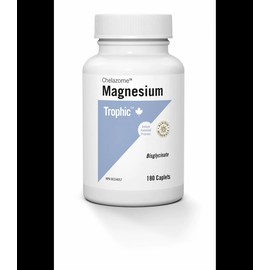 Trophic Vitamins Magnesium Chelazome Bisglycinate 180 Caplets