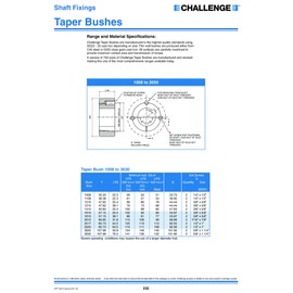 Challenge TBI-1310-3/4 Taper Lock Bush, 3/4" Bore
