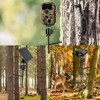 BLAZEVIDEO 4 Pack Game & Trail Camera Tree Mount Holder,
