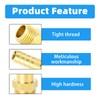ERGAOBOY 5pcs 25mm OD Barb to 1" BSP Male Brass
