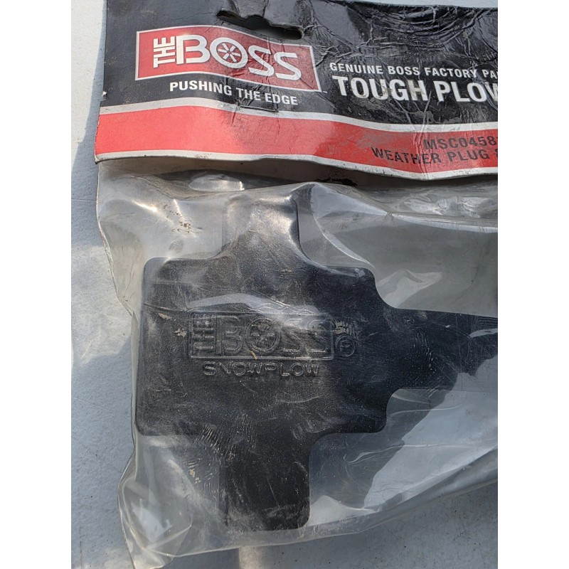 Boss MSC04581 Snowplow Replacement Weather Plug and Cap Kit