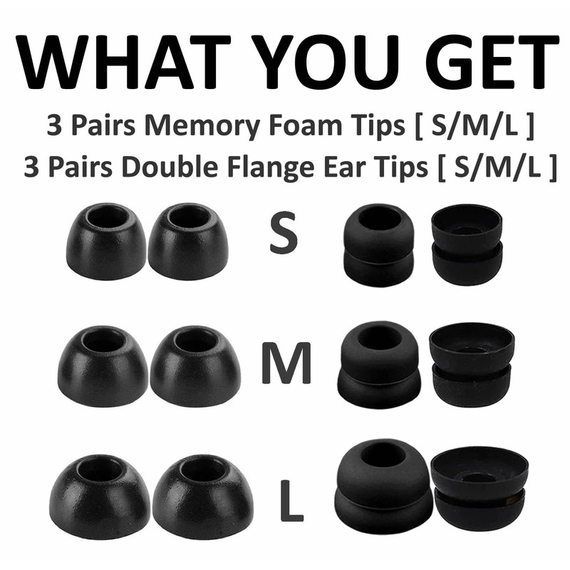 A-Focus for Powerbeats Pro 2 Ear Tips Set [ Double