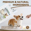 Tkacmoy Rawhide Rolls for Dogs, Long Lasting Beef Hide Chews-