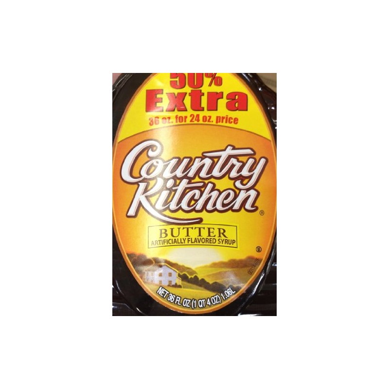 Country Kitchen Syrup 36oz BONUS (Quantity of 3)