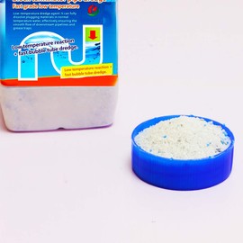 Ifish Pipe Dredge Deodorant, Magic Powder Drain Clog Remover, Pipe Powder Dredge Agent for Kitchen Sink Toilet Bowl Cleaner Bubble Bombs Quick Foaming（1pcs）