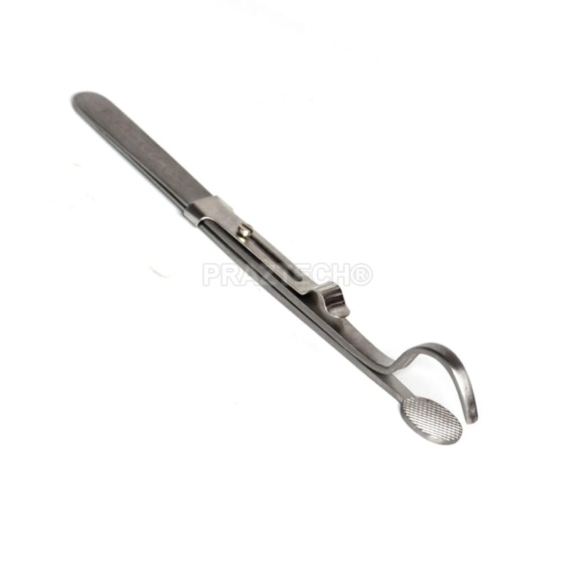 PRAZTECH® Stainless Steel Head & Shaft Tweezers Ring Soldering |