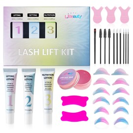 Libeauty Wimpernlifting Set, 10ml Lash Lifting Set, Lash Lift Kit, Augenbrauen Lifting Set, Röhrenförmiges Design, Präzise Kontrolle Der Lotionmenge, für Den Einsatz Zu Hause Und Im Salon