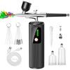 Istarziberlla Airbrush Kit with Compressor - 48PSI High-Pressure, Non-Clogging Air