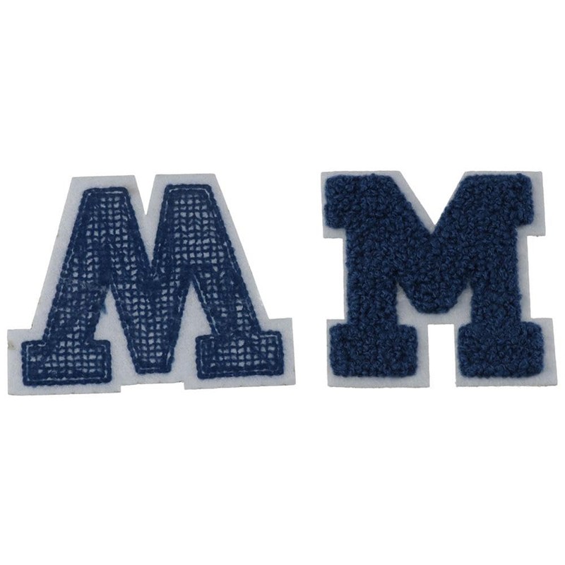 YYlingx 26 Pcs Chenille Letter Patch, Alphabet A-Z Iron on