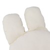 Baby Pillow Recessed Rabbit Ear Shaped 21.5cm Width Soft Breathable