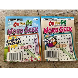 Penny Press on the go word seek May & September