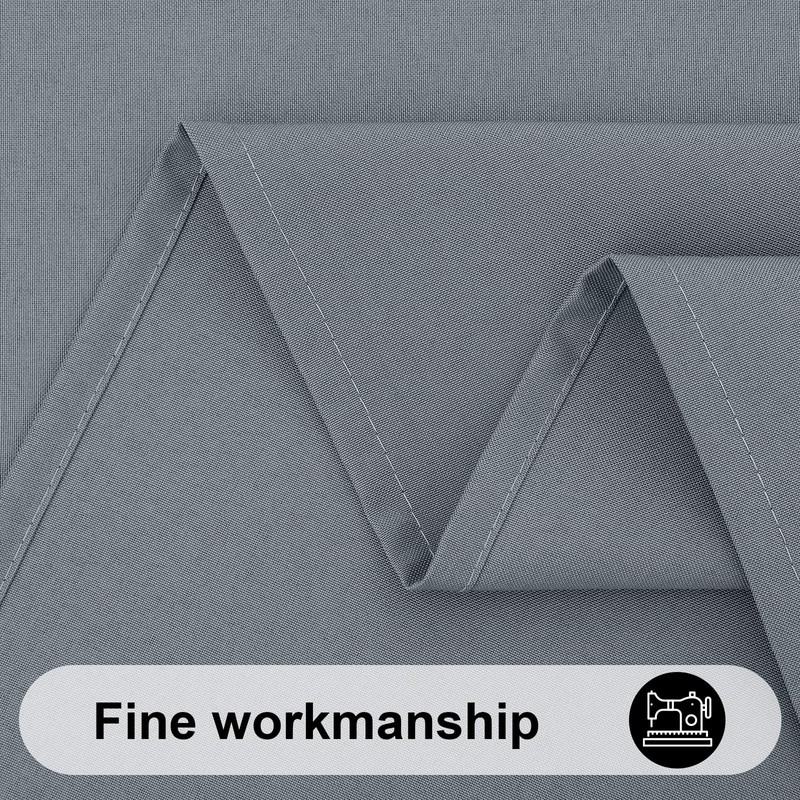 smiry Table Cloth Wipe Clean Rectangular 140x180 cm, Wipeable Water