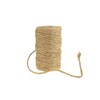 Homeford Burlap Jute Twine Cord Rope, 4mm, 60 Yards, Natural