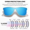 DUBERY Fashion Polarized Sunglasses for Women Men 100% UV Protection