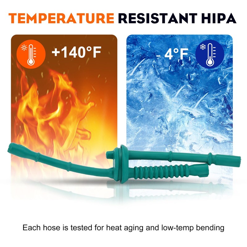 HIPA (Pack of 2) 4140 358 7702 Fuel Line +