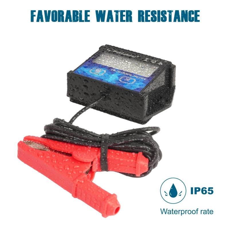 Runleader Digital Hour Meter Tachometer RPM Maintenance Reminder Gas Engine