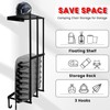 gamtrik rack Camping Chairs Storage for Garage - Metal Camping