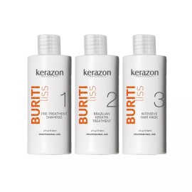Kerazon Professional Brazilian Keratin Treatment Tratamiento de Keratina Hair Straightening KERAZON - Brazilian Keratin Treatment 2oz
