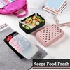 Premier Housewares Lunch Box for Kids, Black, Pink, One Size