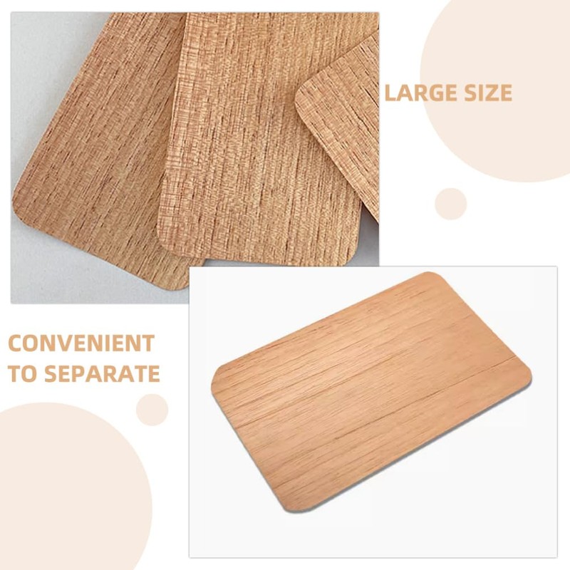 NOLITOY 5pcs Cedar Sheets for Humidor Humidification Strips Construction for