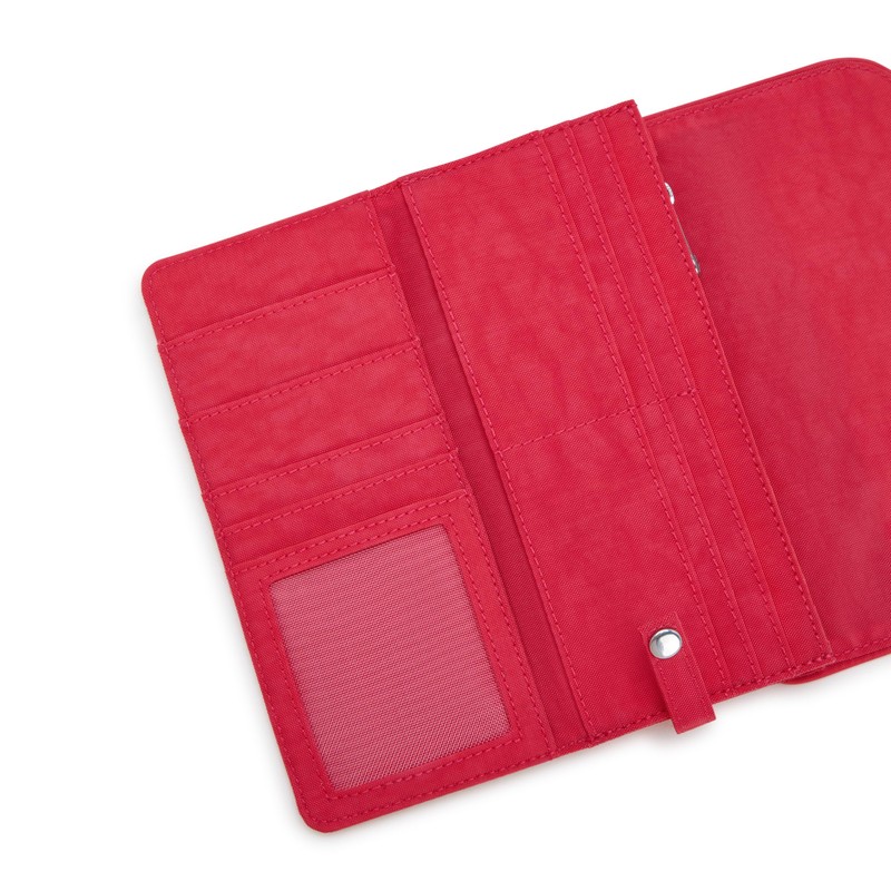 Kipling MONEY LAND Große Geldbörse, Resort Pink (Rosa)