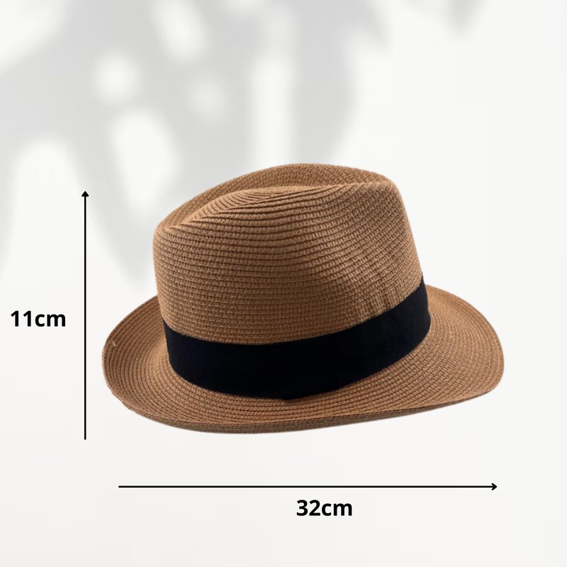Panama Hat Unisex Summer Hat Beach Hat for Men Women