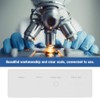 Microscope Micrometer Slide, Microscope Objective Micrometer Calibration Slide Glass Stage