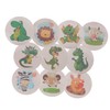 Ciieeo Cute Potty Training Sticker for Boys - 10 Sheets