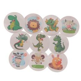 Ciieeo Cute Potty Training Sticker for Boys - 10 Sheets Toilet Targets for Seat Training - Decal for Home