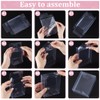 Benecreat 30 Pcs PVC Transparent Plastic Case, Rectangular, 4.3 x