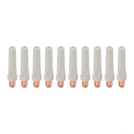 10 Pack MIG Welding Tips, MIG Welding Nozzles, Non-Stick Coating Welding Tips, MIG Welder Equipment For 15AK For MIG Welding Torch MIG Accessory, Gray Copper, 40 * 1.0mm